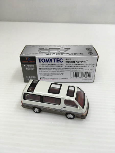 TOMICA LIMITED VINTAGE トヨタ ハイエース ワゴン 2.4スーパーカスタム