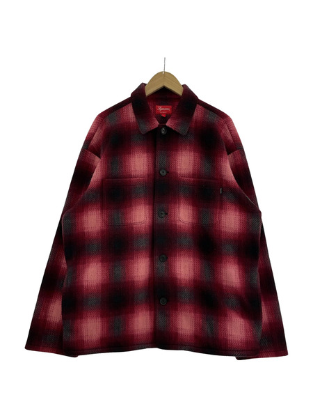 Supreme 20AW Shadow Plaid Fleece Shirt (L)