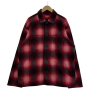 Supreme 20AW Shadow Plaid Fleece Shirt (L)