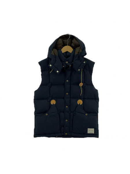 NEIGHBORHOOD ダウンベスト HOODIE DOWN VEST NAVY