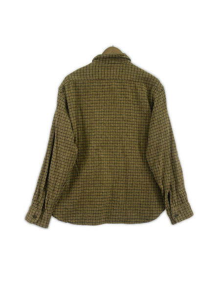 BARNS OUTFITTERS 長袖シャツ ワーカーフランネルシャツ (M)