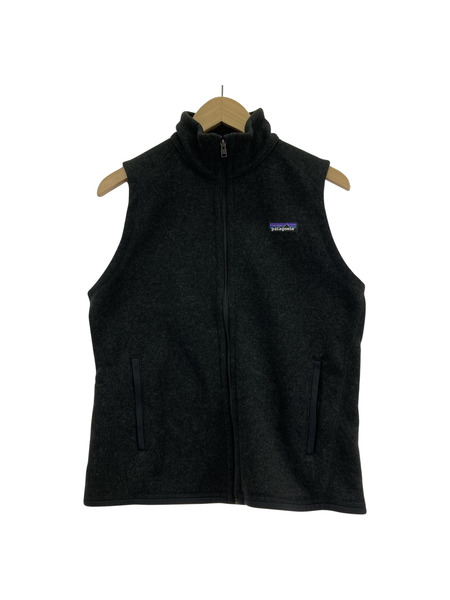 patagonia/ニットジップベスト/BLK[値下]