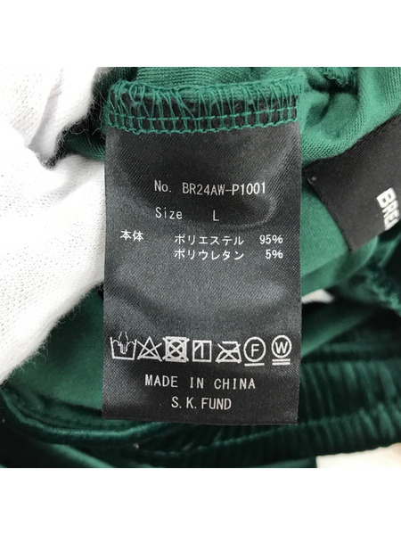 BREATH パンツ SCRIPT LOGO PIPING VELOR TRACK PANTS