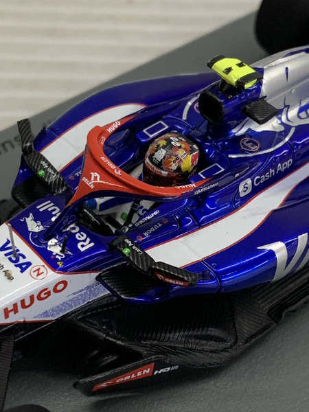 1/43スケールカー spark ビザ サウジアラビアGP 2024 Yuki Tshunoda