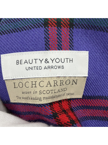 BEAUTY＆YOUTH UNITED ARROWS LOCHCARRON プリーツチェック キルトスカート
