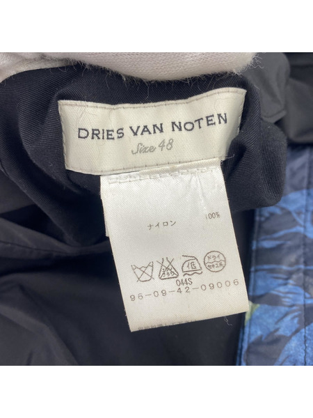 DRIES VAN NOTEN　リバーシブル ステンカラーコート　48