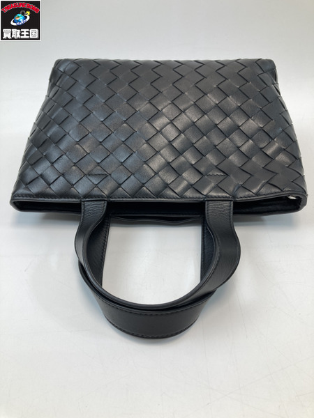 BOTTEGA VENETA ボッテガベネタ トートバッグ ミニイントレチャート ブラック ショルダー