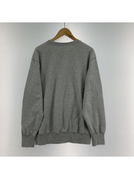 FTC SMALL BOX LOGO CREW NECK SWEAT（M）グレー[値下]