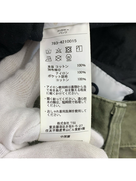 AVIREX パンツ FADED CUSTOM CARGO PANTS KHK