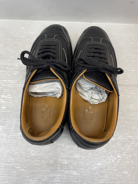 HERMES レザークイックスニーカー 42 1/2 黒[値下]