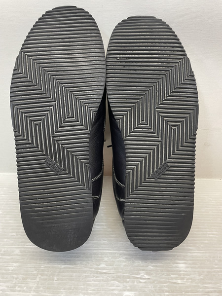 HERMES レザークイックスニーカー 42 1/2 黒[値下]
