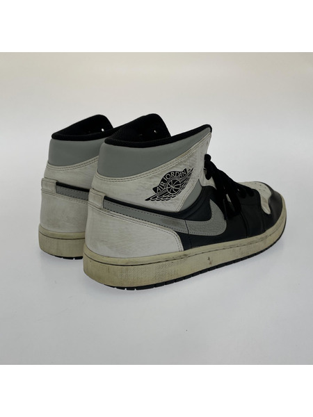 NIKE/AIR JORDAN 1 MID WHITE SHADOW/28cm