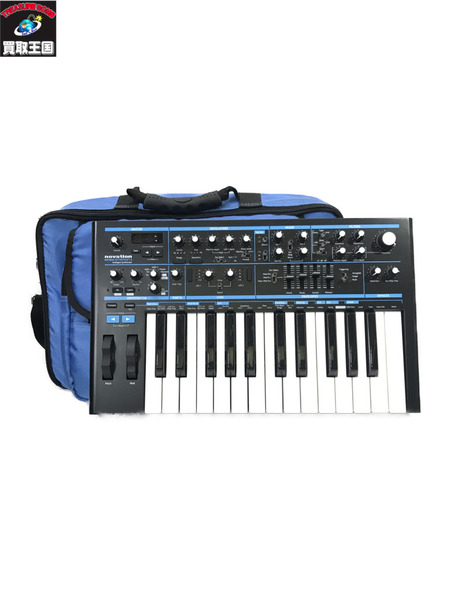 novation BassStation II アナログモノシンセ 通電OK/ﾊﾞｯｸﾞ付属