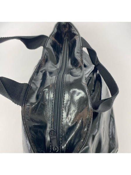 Herve Chapelier ハンドバッグ 舟形ミニハンドバッグ 黒