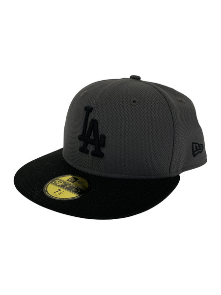 NEW ERA ロサンゼルス ドジャース 59FIFTY キャップ グレー