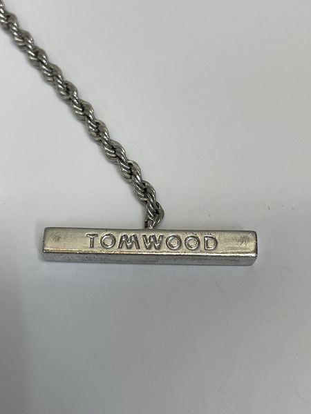 TOM WOOD SQUARE ROPE BRACELET ブレスレット