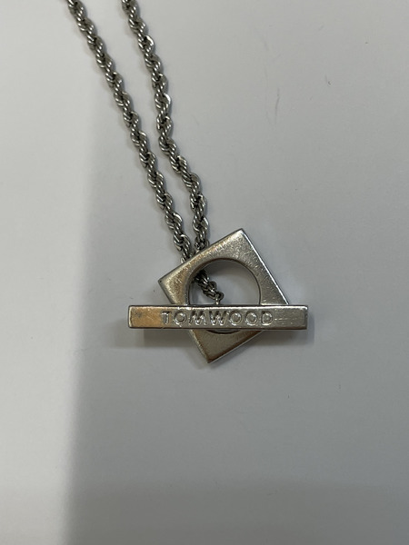 TOM WOOD SQUARE ROPE BRACELET ブレスレット