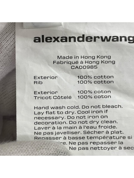 Alexander Wang 半袖Tシャツ・カットソー ドッキング SSTEE ブラック