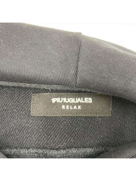 1 piu 1 uguale 3 セットアップ ラインストーンパーカー