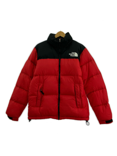 THE NORTH FACE Nuptse Jacket ND91841 赤×黒 (L)