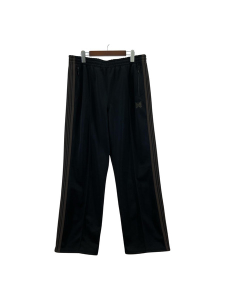 Needles 24AW Track Pant Poly Smooth 黒 茶 L PU273