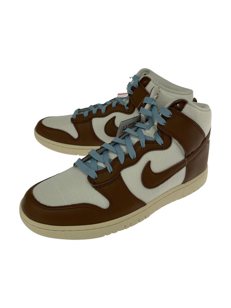 NIKE Dunk High Vintage 29cm Pecan and Sail