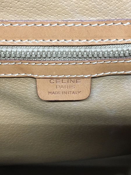 CELINE マカダム ハンドバッグ