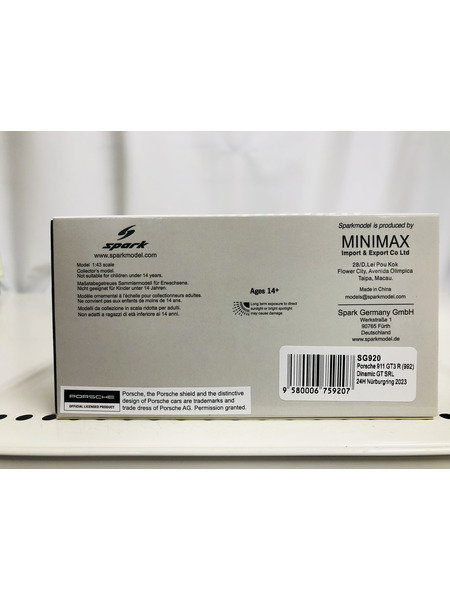 1/43スケールカー スパーク 1/43 ポルシェ 911 2023 #54