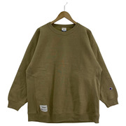 WTAPS×Champion 21AW CREW REVERSE WEAVE M ベージュ C8-U037