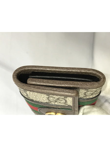 キーケース・キーリング GUCCI GGスプリーム オフィディア 6連キーケース[値下]