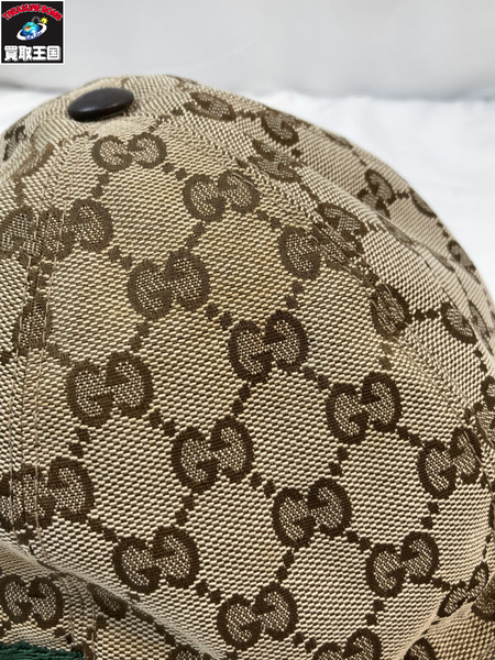 GUCCI グッチ ORIGINAL GG CANVAS BASEBALL CAP GGキャンバス ベースボール キャップ Lサイズ 59cm