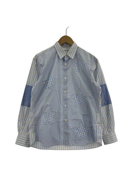 COMME des GARCONS SHIRT スター パッチワークシャツ