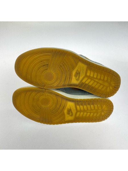 NIKE スニーカー AJ1 RETRO HIGH FLYKNIT WOLF GREY[値下]