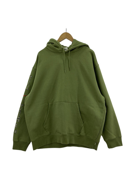 Supreme×NIKE 24SS Hooded Sweatshirt GRN FQ0759 339