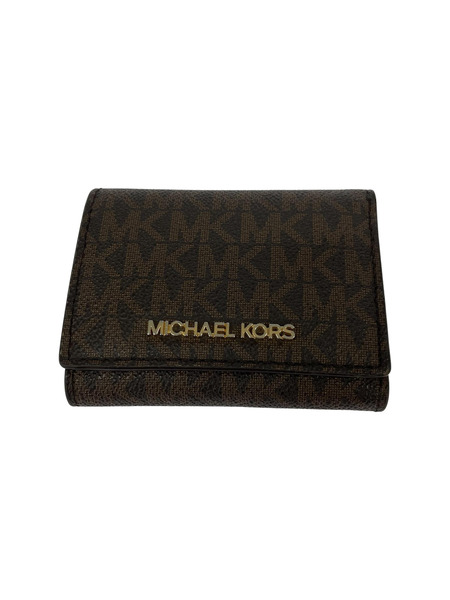 MICHAEL KORS 三ツ折リ財布 ブラウン