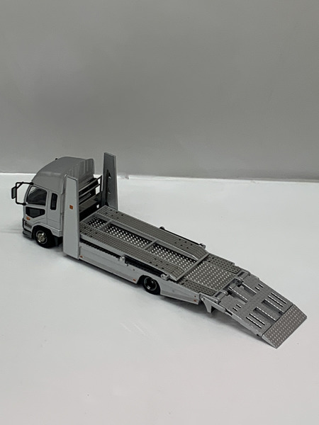 GCD 1/64 三菱FUSOトラック ダブルデッカートレーラー シルバー KS032-312 開封品 ゲインコーププロダクツ みつびし ふそう 扶桑  