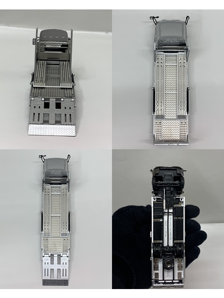 GCD 1/64 三菱FUSOトラック ダブルデッカートレーラー シルバー KS032-312 開封品 ゲインコーププロダクツ みつびし ふそう 扶桑  