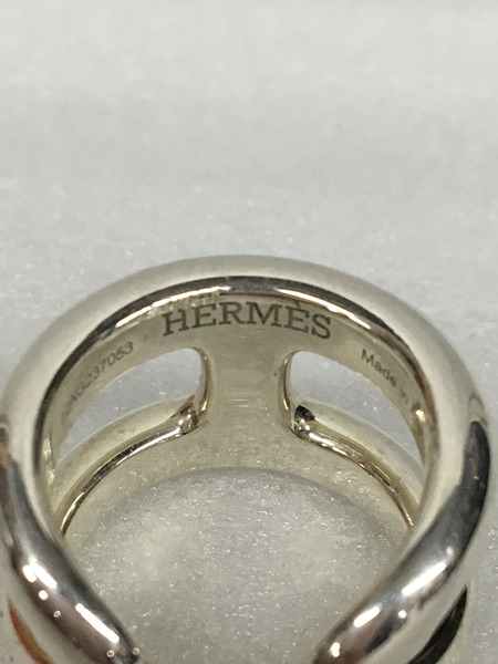 HERMES 925 オズモス リング #9