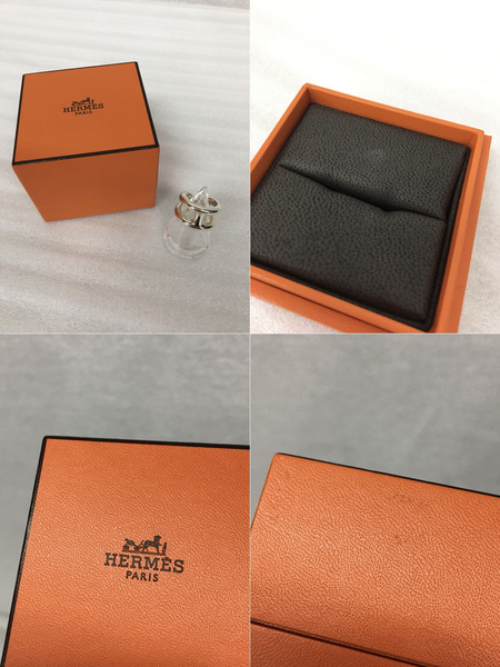 HERMES 925 オズモス リング #9