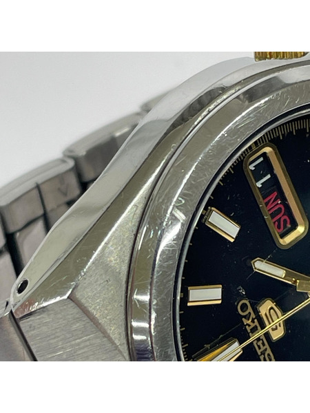 SEIKO メンズ時計 7S26-02S0/裏スケ/自動巻キ/シルバーカラー