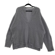 Mame Kurogouchi  Brused Alpaca Knitted Top SIZE 2 MM23PF-KN7