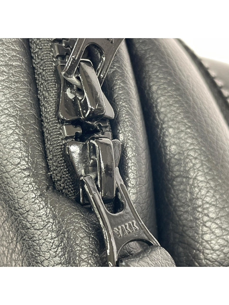 THE NORTH FACE ボディバッグ チューニングレザーウエストバック 黒