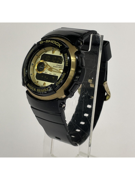 CASIO G-SHOCK G-300G クオーツ腕時計 黒金