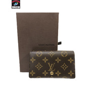 Louis Vuitton/ポルトモネビエトレゾール/M61730/茶