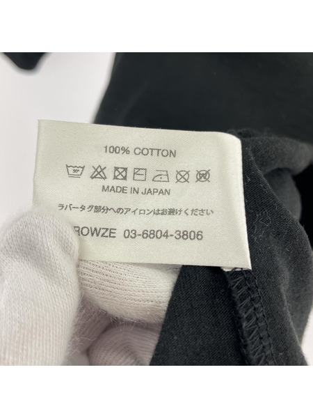 ennoy/コットンTシャツ/胸タグ