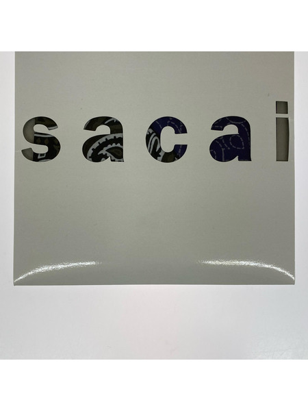 Sacai ホリデーコレクション ハンカチ2枚セット 22-0792S ペイズリー柄