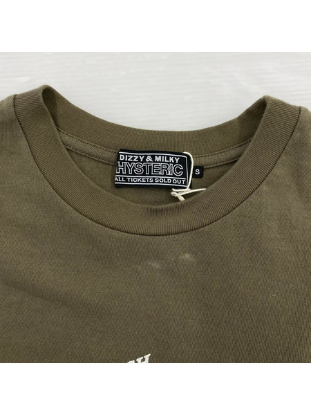 HYSTERIC GLAMOUR 半袖Tシャツ・カットソー BODY POWDER Tee 茶 S