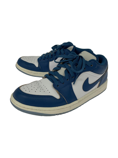 NIKE AIR JORDAN 1 LOW SE 25.5㎝ 白 青