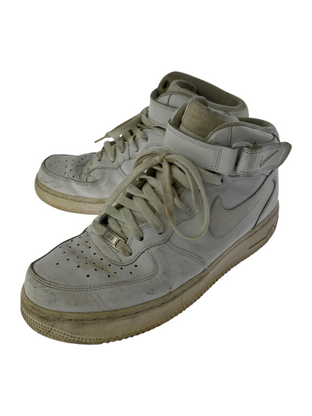 NIKE CW2289-111 airforce 1 mid 白 (27.5)