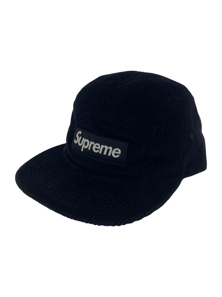 Supreme Corduroy Camp Cap ブラック